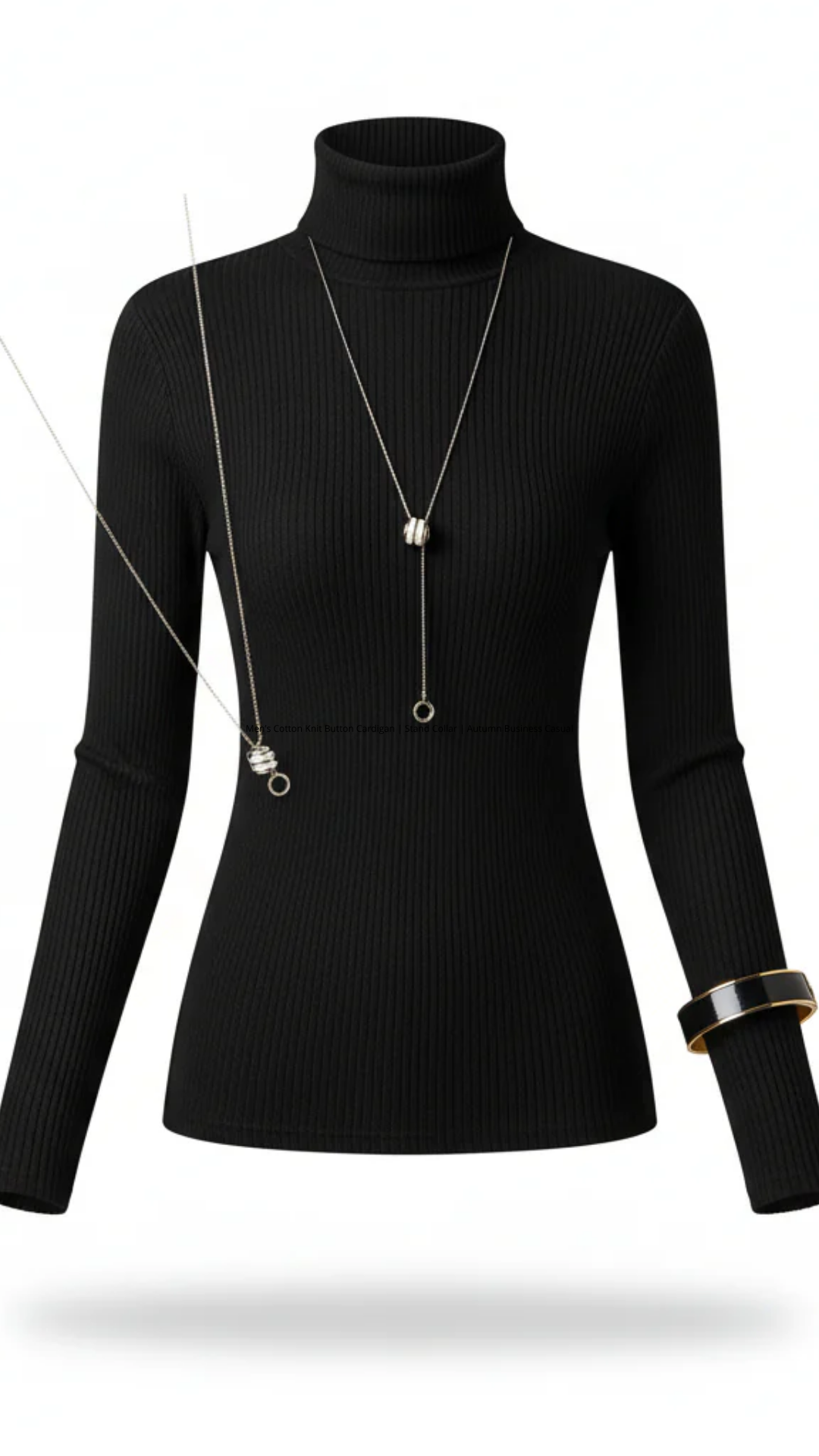 LuxeFit™ Turtleneck Sweater – Slim-Fit Autumn/Winter Knit