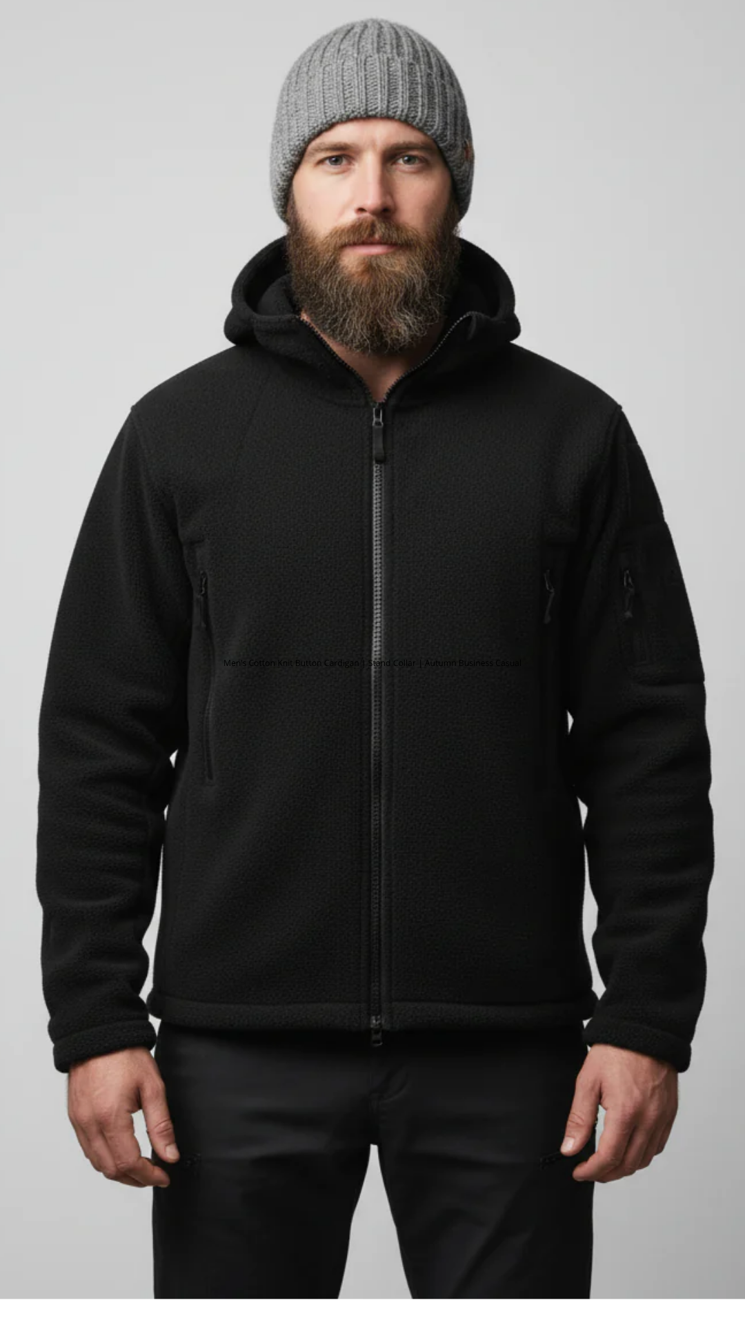 Men's Tactical Fleece Jackets Work Coats Hooded Safari Coats Outdoor Warm Camping Climbing Fishing Hiking Trekking Windbreaker