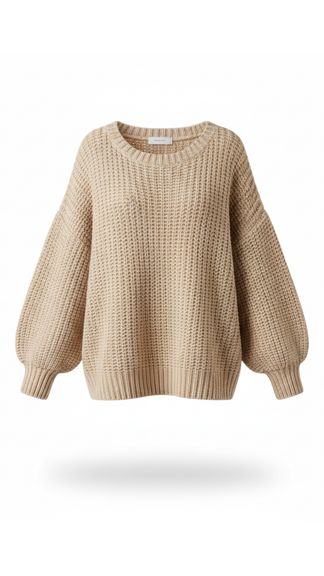 CozyCable™ Plus-Size Knit Sweater – Fall/Winter Essential
