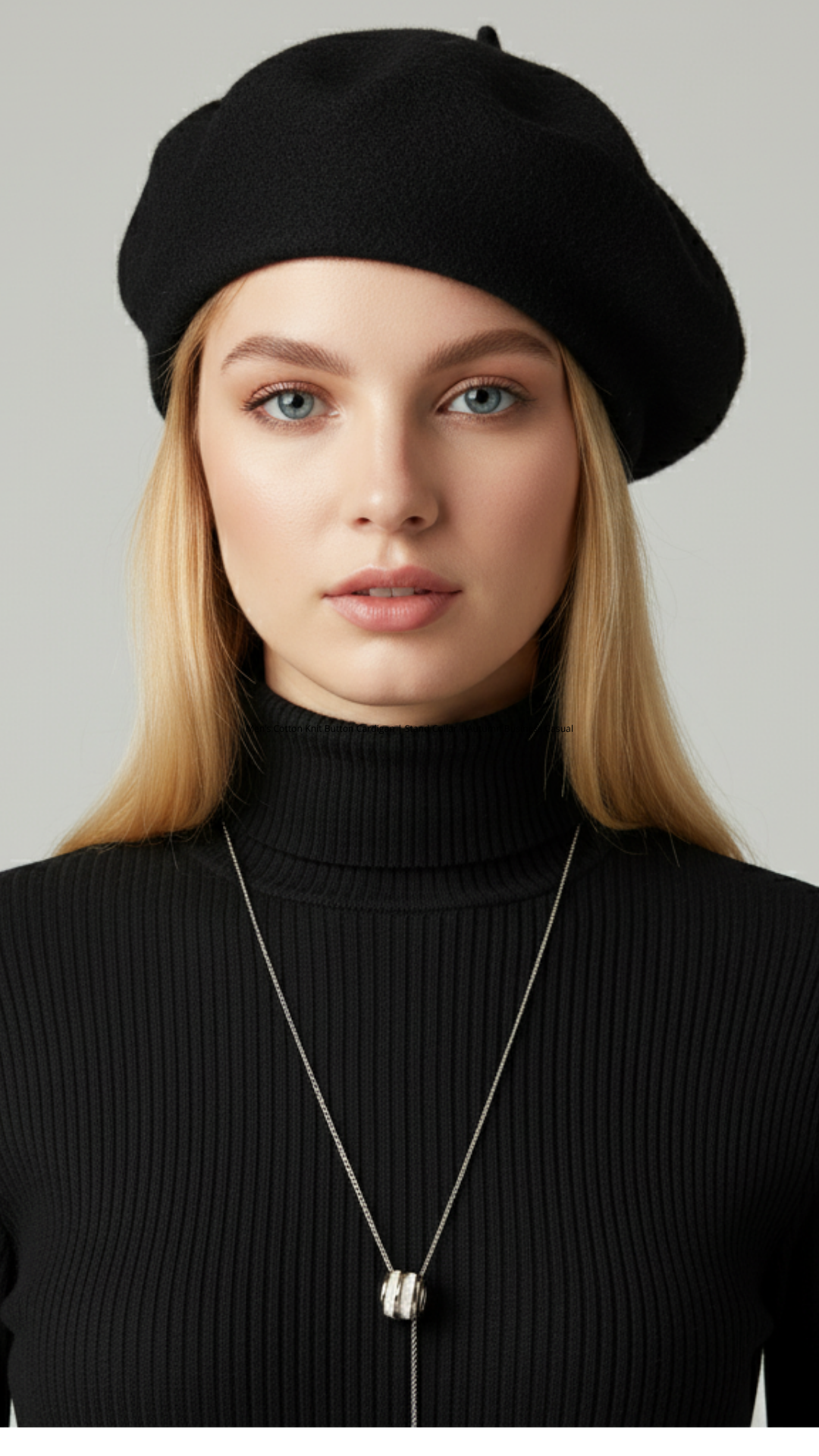 LuxeFit™ Turtleneck Sweater – Slim-Fit Autumn/Winter Knit