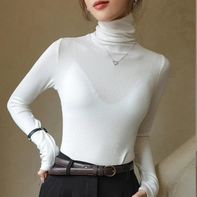 LuxeFit™ Turtleneck Sweater – Slim-Fit Autumn/Winter Knit