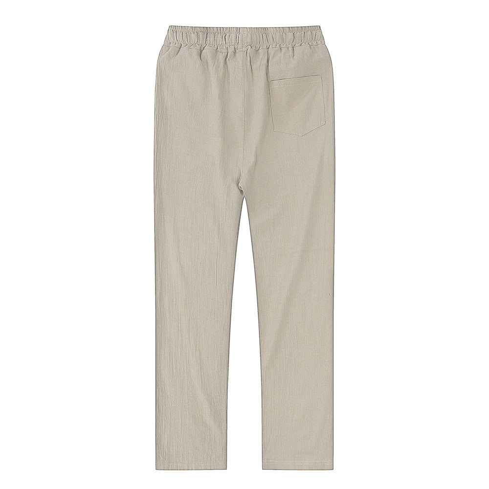 Men’s Cotton-Linen Trousers
