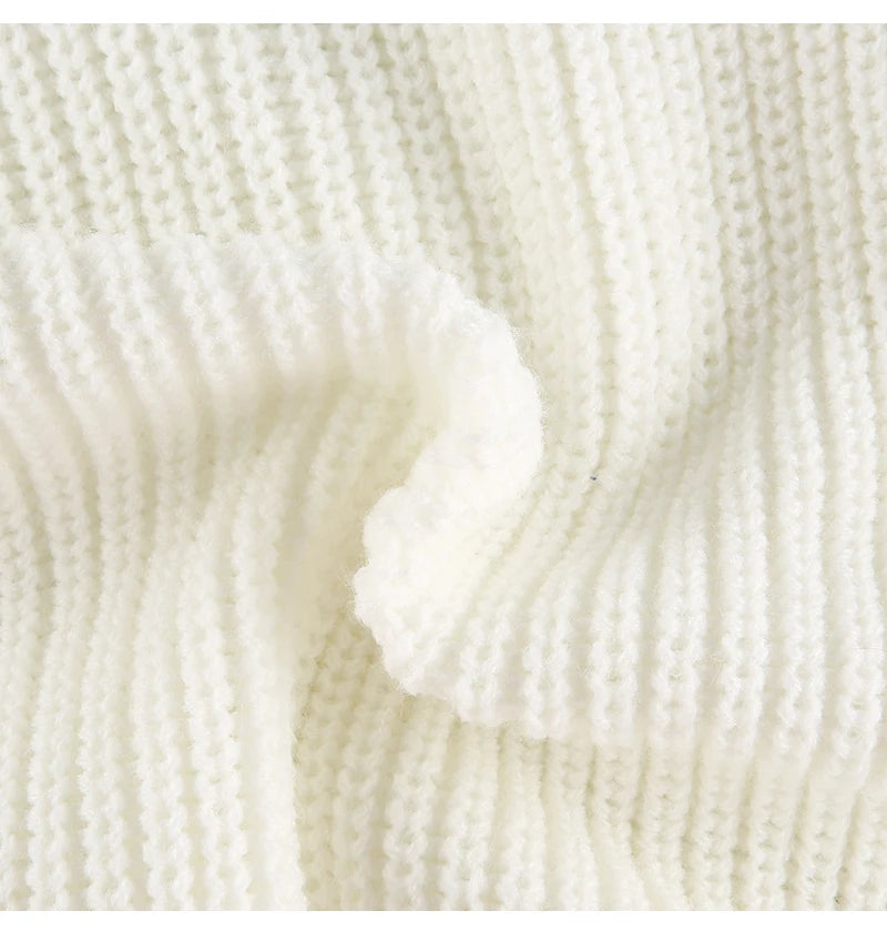 Korella™ V-Neck Knit Sweater – Effortless Autumn/Winter Style