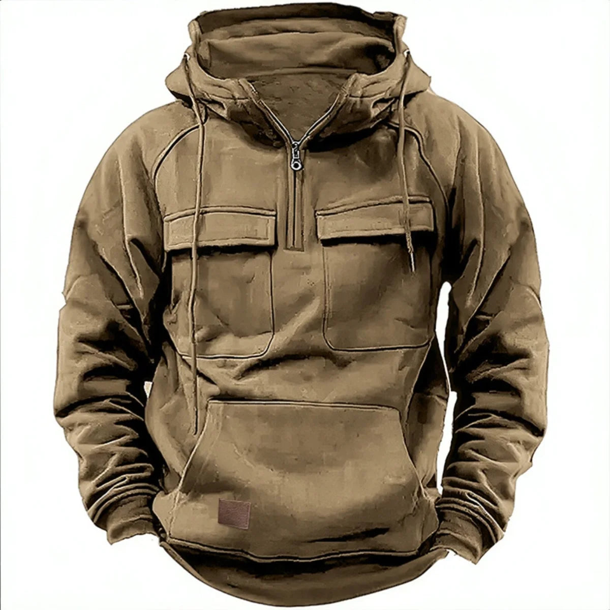 UrbanFlex™ Men’s Multi-Pocket Hoodie – Autumn/Winter Collection
