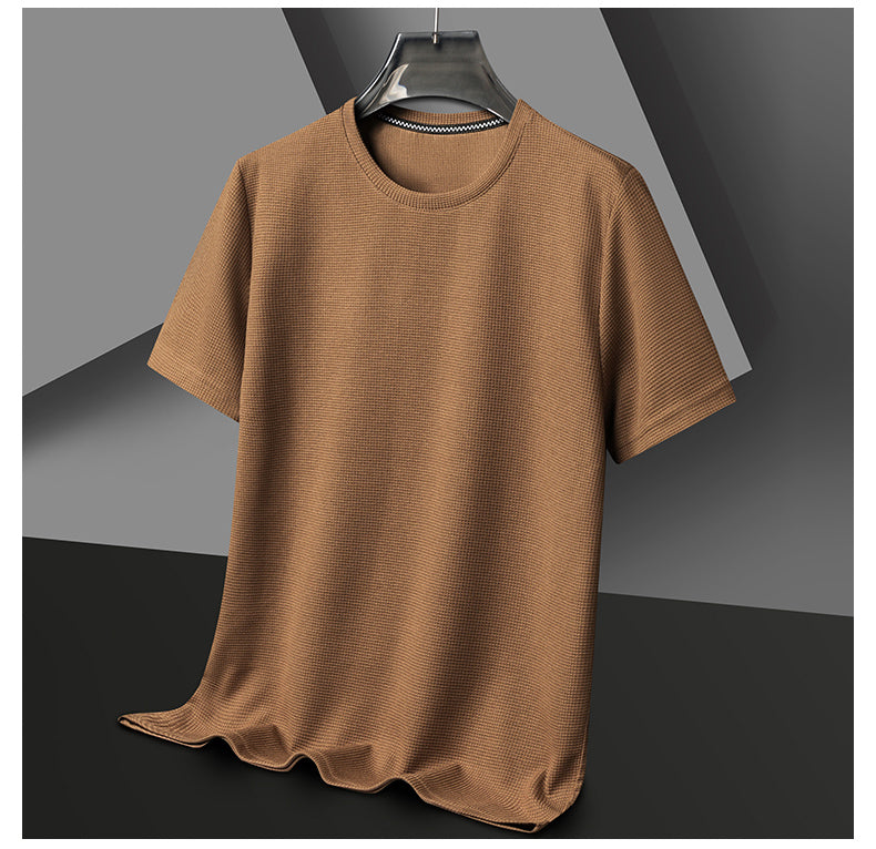 Men’s Summer Waffle Knit T-Shirt