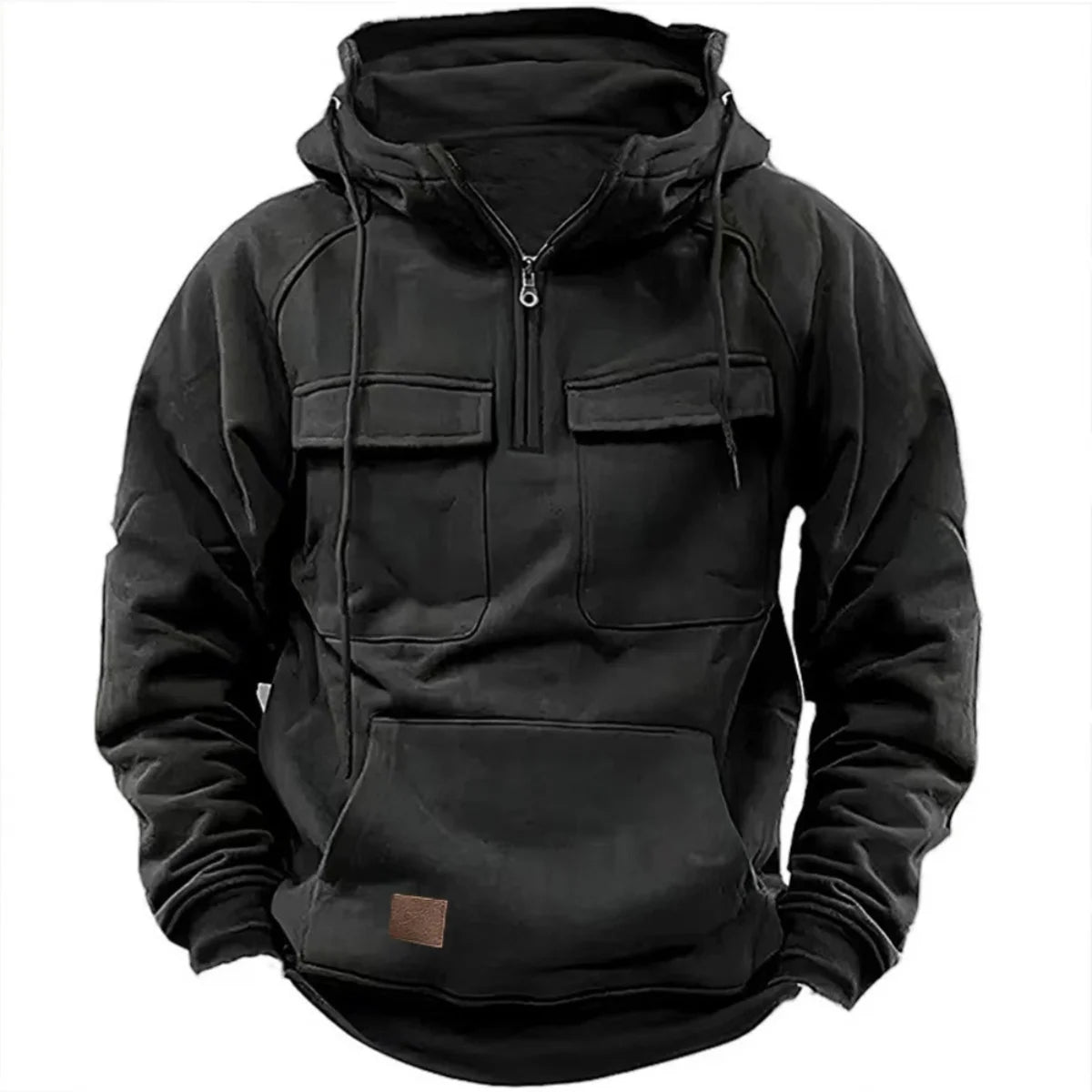 UrbanFlex™ Men’s Multi-Pocket Hoodie – Autumn/Winter Collection
