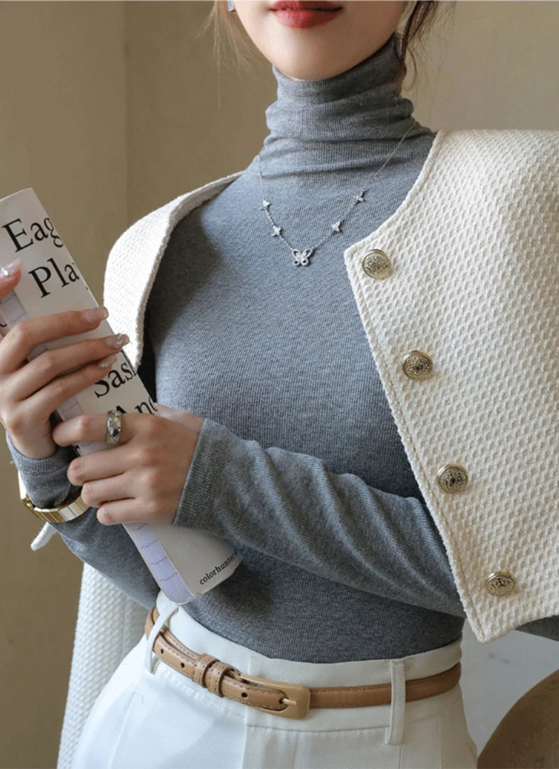 LuxeFit™ Turtleneck Sweater – Slim-Fit Autumn/Winter Knit